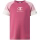 2. Champion Kurzarm-T-Shirt für Kinder, Rosa, 307719 PS029