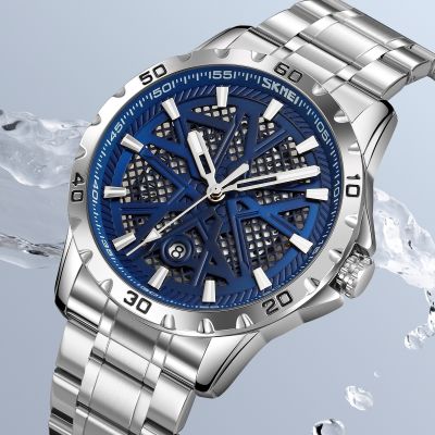 4. Herrenuhr Skmei 9337BU + Box