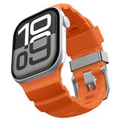 5. Spigen WBS2 Armband für Apple Watch 44 / 45 / 46 / 49 mm - Orange