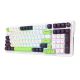 4. REDRAGON K686WBG-RGB-MAX Eisa Max Tastatur USB + RF Wireless + Bluetooth Weiß, Schwarz