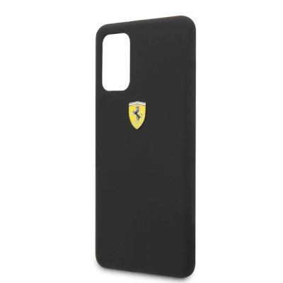 5. Ferrari Hardcase FESSIHCS67BK S20+ G985 schwarz/schwarzes Silikon