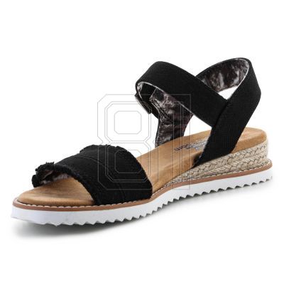 3. Skechers Espadrilles BOBS Adobe Princess W 113541-BLK Sandalen 
