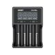 XTAR-LADEGERÄT FÜR ZYLINDRISCHE BATTERIEN LI-ION/NI-MH/NI-CD 18650 VC4SL