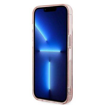 5. Karl Lagerfeld IML Choupette MagSafe Hülle für iPhone 14 Pro Max – Rosa