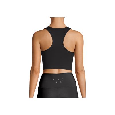 10. CASALL Herzförmiges Sporttop Schwarz
