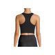 10. CASALL Herzförmiges Sporttop Schwarz