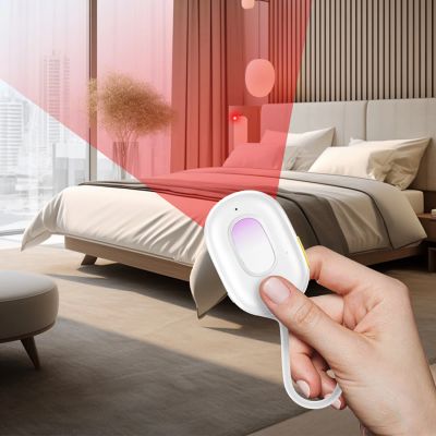 8. Baseus Heyo Series II Versteckter Kameradetektor mit Alarm und Mini-Taschenlampe + Baseus Simple USB-A - USB-C Kabel - Weiß