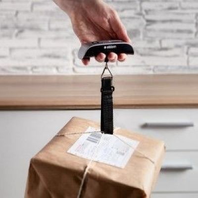 12. Elektronische Gepäckwaage ELDOM WB10 VELART, Genauigkeit 50 g, Maximalgewicht 50 kg