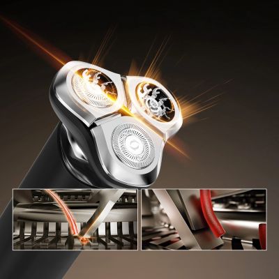 5. MAXGROOM M-8012 3-in-1 Elektrorasierer – Schwarz