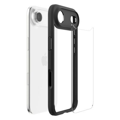 7. Spigen Ultra Hybrid Case für iPhone 17 Air - Mattschwarz