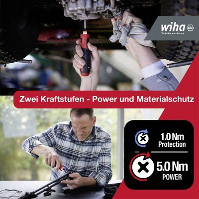 WIHA Elektroschrauber 1/4" Geschwindigkeit PocketDrive 31 Bits
