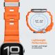 13. Spigen WBS2 Armband für Apple Watch 44 / 45 / 46 / 49 mm - Orange