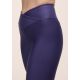 2. Casall Damen-Leggings mit überlappendem Bund, hochtailliert, lila