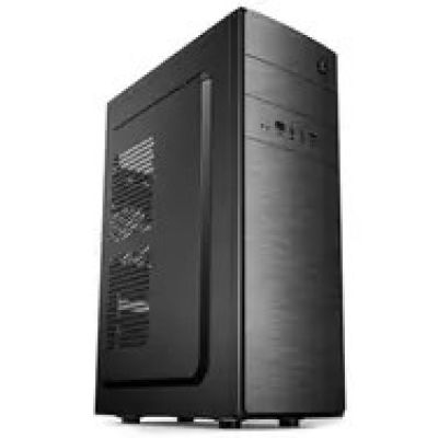 Crono D183A schwarz / PC-Gehäuse / ATX / Micro-ATX / ITX / ohne Netzteil / ohne Lüfter