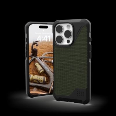 3. UAG Metropolis LT Magsafe Hülle für iPhone 16 Pro – grün