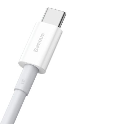4. Baseus Superior Kabel USB - USB Typ C 6A 66W 2m weiß (CATYS-A02)