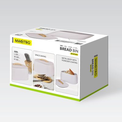 5. Brotkasten MR-1675-BEIGE MAESTRO
