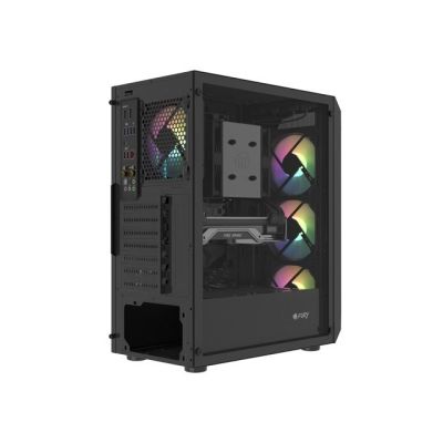 21. FURY COMPUTERGEHÄUSE FURY SHOBO SH4F RGB MIDI MIT FENSTER SCHWARZ