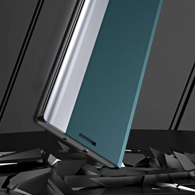 8. Sleep Case Pro Hülle für Xiaomi 13 Lite mit Klappständer schwarz