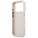 7. Guess Grained Big 4G & Stand Camera Case für iPhone 17 Pro - Pink