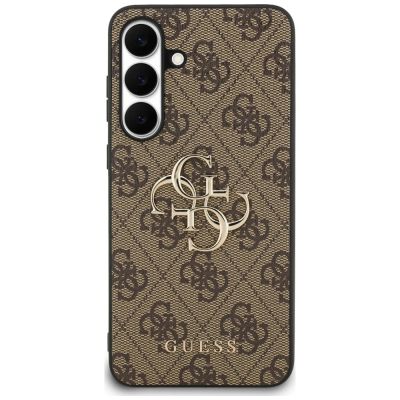 4. Guess Big 4G Classic Logo Hülle für Samsung Galaxy S25 FE - Braun