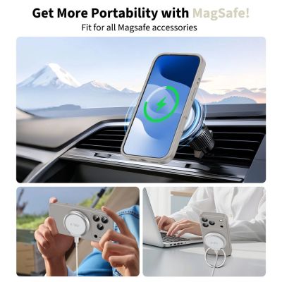 5. Tech-Protect Silicone MagSafe Case für iPhone 17 Pro - Grau
