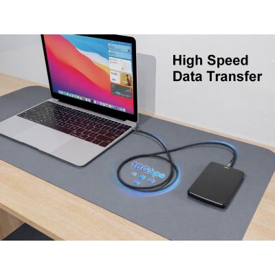6. Equip 119467 USB-Kabel USB 3.2 Gen 2 (3.1 Gen 2) 7,5 m USB-C 10 Gbit/s 60 W Schwarz