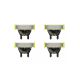2. Philips Norelco OneBlade OneBlade 360 QP440/50 4 x Ersatzklinge 360