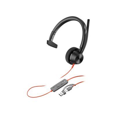 79. Poly Blackwire 3310 Mono Microsoft Teams USB-C Headset