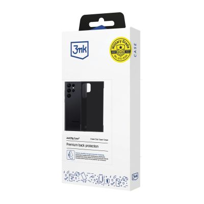14. 3mk Just20g Matt Case für Samsung Galaxy S22 Ultra 5G - Matt Schwarz