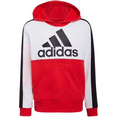 7. Adidas Colorblock Fleece Hoodie Jr HC5657 Sweatshirt