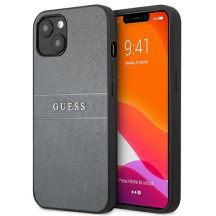 Guess GUHCP13SPSASBGR iPhone 13 mini 5,4" grau/graues Saffiano-Armband