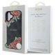 8. Guess GUHMP16SP4ROPEMCK iPhone 16 6,1" schwarz/schwarzes Hardcase 4G Flowers Print MagSafe