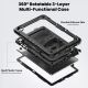 4. Tech-Protect Schutzhülle für Samsung Galaxy Tab A9+ / A11+ Plus 11.0 X210 / X215 / X216 / X230 / X235 / X236 - Schwarz