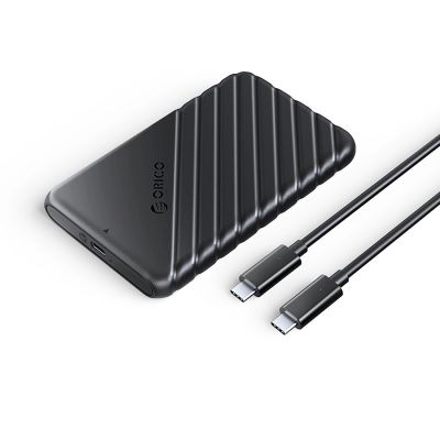 Orico 25PW1C-C3 2,5" HDD/SSD USB-C 3.1 6Gb/s Laufwerk - Schwarz