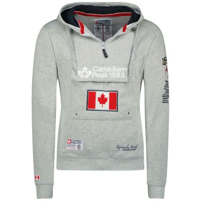 Canadian Peak GALAPAGOS BGREY CP MEN 054 POP Sweatshirt (RBMWW3826H/CP-GRIS MÉLANGÉ)