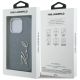 8. Karl Lagerfeld FW Jeans Signature Logo iPhone 16 Pro Hülle - Blau