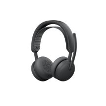 Logitech Zone Wireless 2 ES Business-Headset, kabelloses Kopfbügel-Headset, Business/Alltags-Headset, USB Typ-C, Bluetooth, Graphit