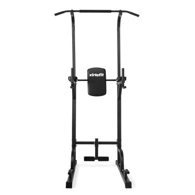 10. VIRTUFIT VERSTELLBARER KRAFTTÜRM - KLEINZUG- UND DIP-STATION