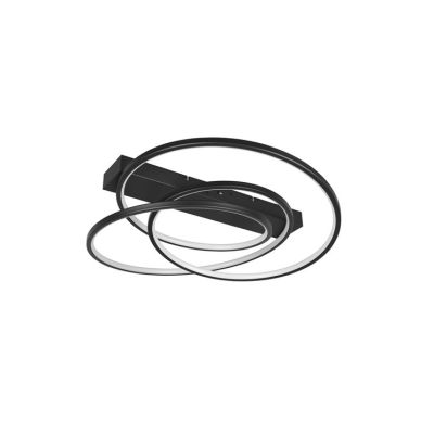 LED-Deckenleuchte 36W Schwarz
