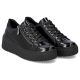 14. Rieker W N2501-00 schwarze Keilschuhe