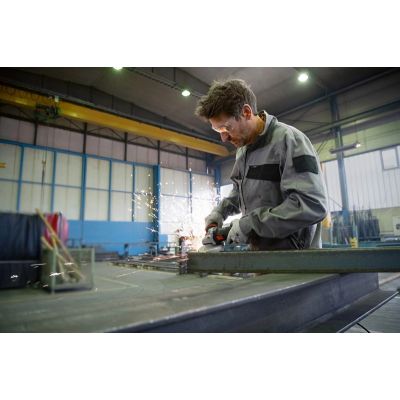 6. Bosch GWS 17-125 PS Profi-Winkelschleifer, 12,5 cm, 11500 U/min, 1700 W, 2,2 kg