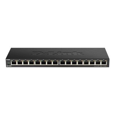 2. D-Link DGS-1016S Unmanaged Gigabit Ethernet (10/100/1000) Schwarz