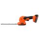 2. 18V Akku-Heckenschere, 20cm BCSS18D1-QW BLACK+DECKER
