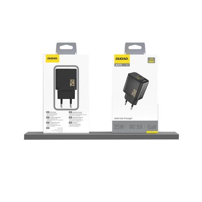 4. Dudao A27S 25W GaN USB-A Ladegerät - Schwarz
