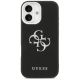 11. Guess Grained Big 4G Classic Logo Hülle für iPhone 17 - Schwarz