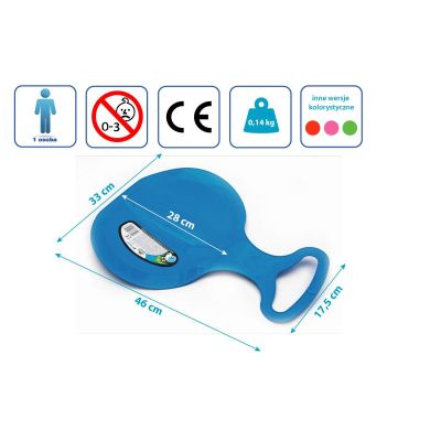 11. APPLE BLUE DOWNHILL SLIDE