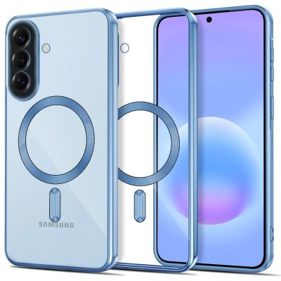 Tech-Protect MagFlex MagSafe Hülle für Samsung Galaxy A57 5G – Transparentblau