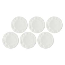 LA PORCELLANA BIANCA LUNIA Set mit 6 Speisetellern 28 cm
