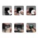 4. Tech-Protect Glass Flex+ 2er-Pack Hybridglas für Huawei Watch Fit 5 – Schwarz